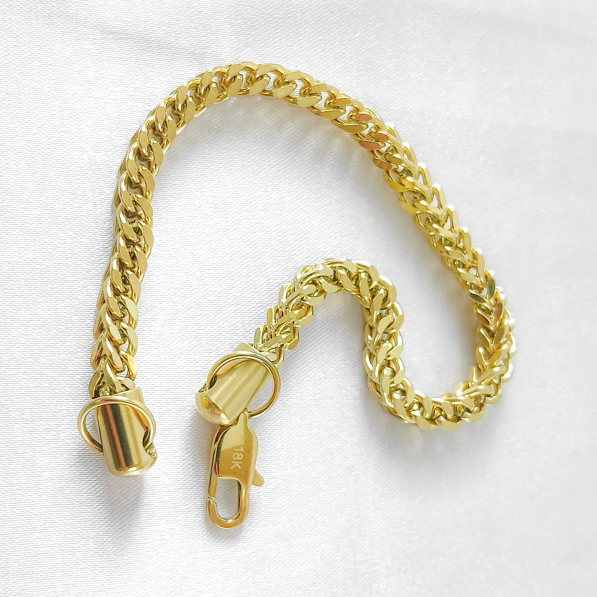 Pulso Franco en Oro Laminado 18K Hombre