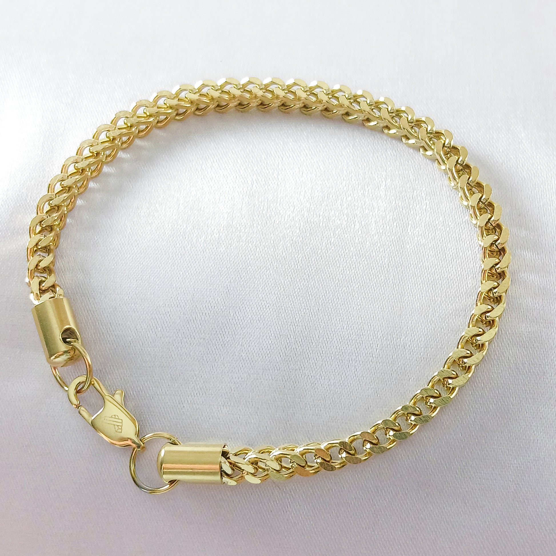 Pulso Franco en Oro Laminado 18K Hombre