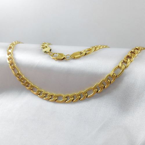 Cadena Cartier en Oro Laminado 18K Hombre