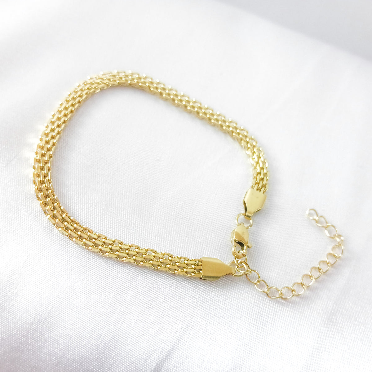 Pulso Chinesca en Oro Laminado 18K Mujer